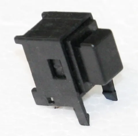 Tryktast Preh 1-pol PCB 90¤ sort