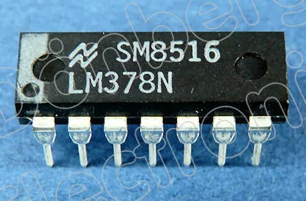 Dual-Channel Audio Power-Output Amp DIP-14