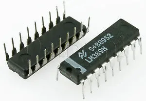 Low Voltage Audio Power Amp with NPN Transistor Array DIP-18