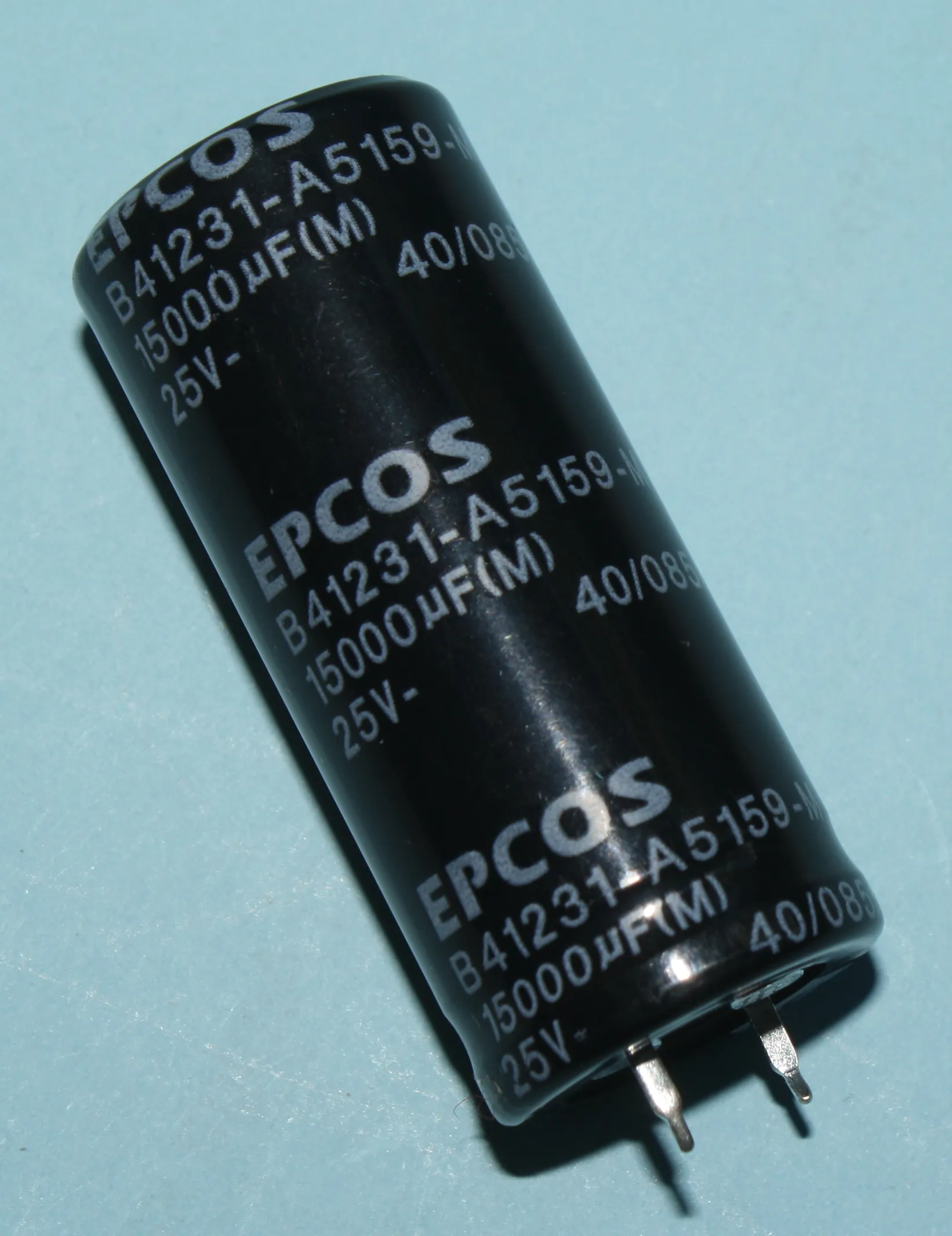 El-Capacitor 15000µF/25V-P10-22X50