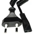 NETKABEL TIL SHAVER, 1,8M SORT