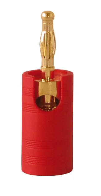 DYNAVOX high-end bananstik IMG1, forgyldt, rød