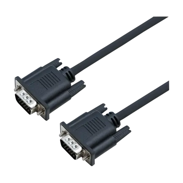 VGA-kabel han/han, HQ, 0,8 meter