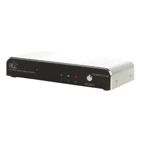 HQ 2-port HDMI switch med fjernbetjening