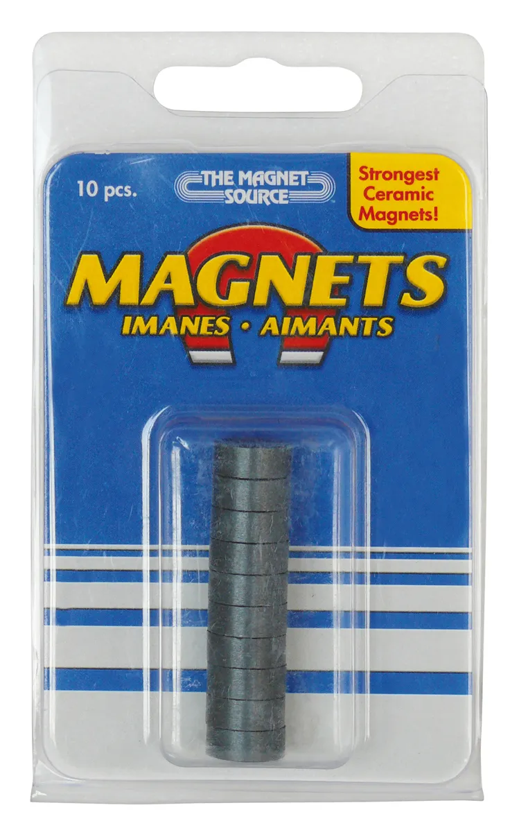 Magnetsæt, 10 stk. Ø12 x 5mm
