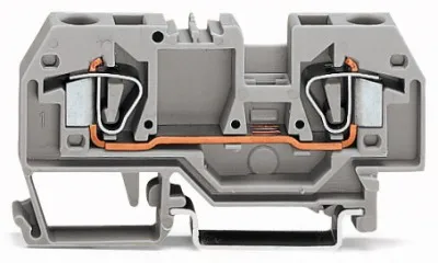 WAGO - TERMINAL BLOCK, DIN, 41A, GREY