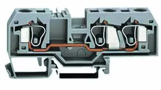 WAGO - TERMINAL BLOCK, DIN, 57A, GREY