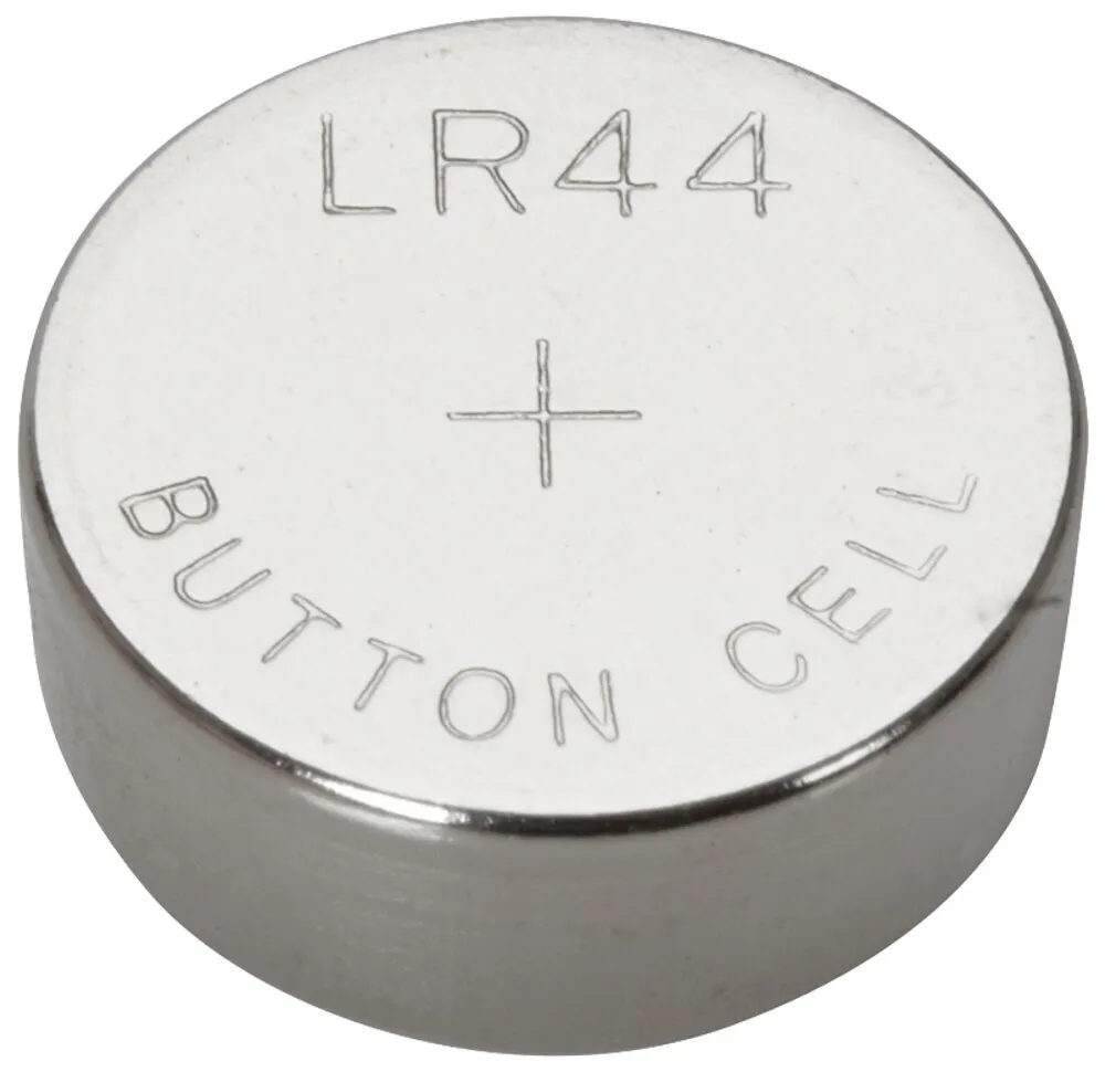Knapcelle, LR44 11,6x5,4mm. 110mAh
