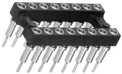IC-Precision Socket 16pole 7,62mm (HØJ)