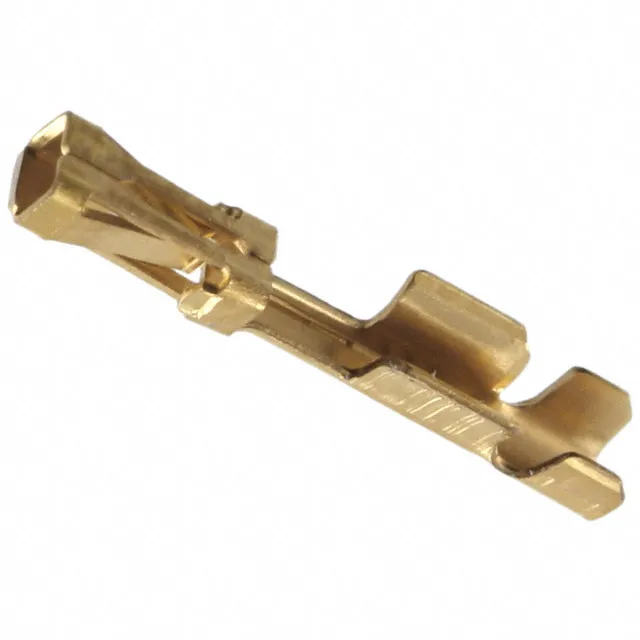 Crimp ben til AMPMODU I serie, guld, 22-18AWG