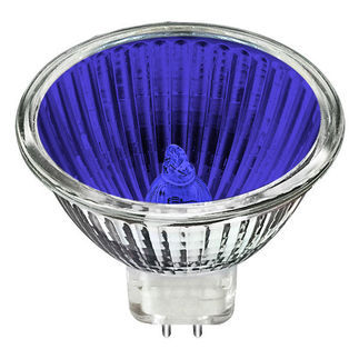 Lampe for lysshow 50W 230V BLÅ