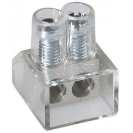 Samlemuffe dobbelt (lige kærv), for 2x10 mm2
