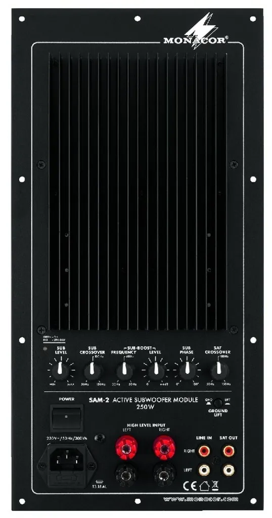 Aktiv subwoofer modul 250Wmax