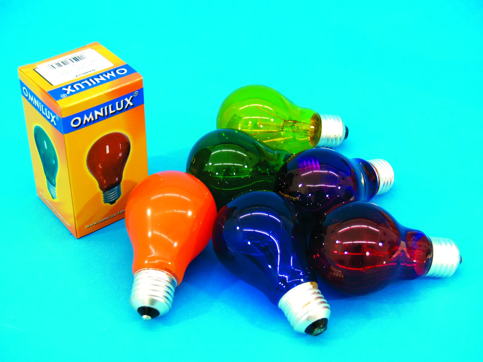 OMNILUX A19 230V/40W E-27 VIOLET
