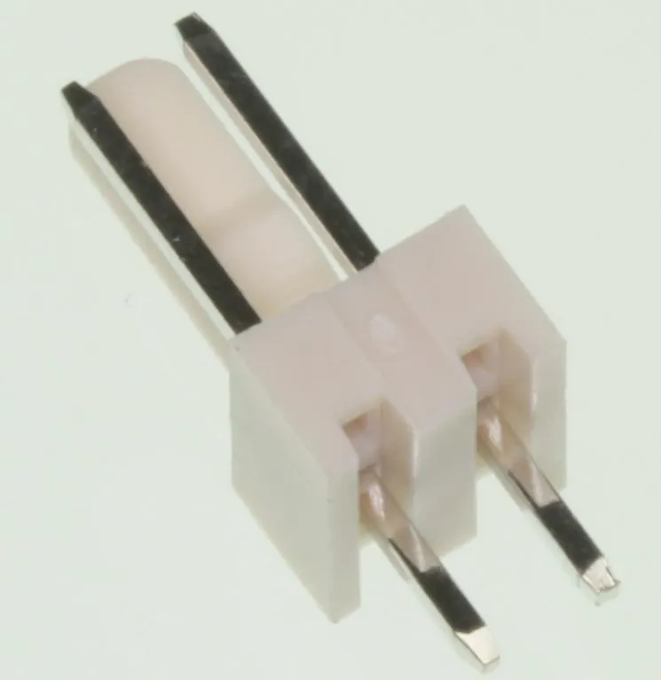 PCB Header 2-Pole Straight P2,54