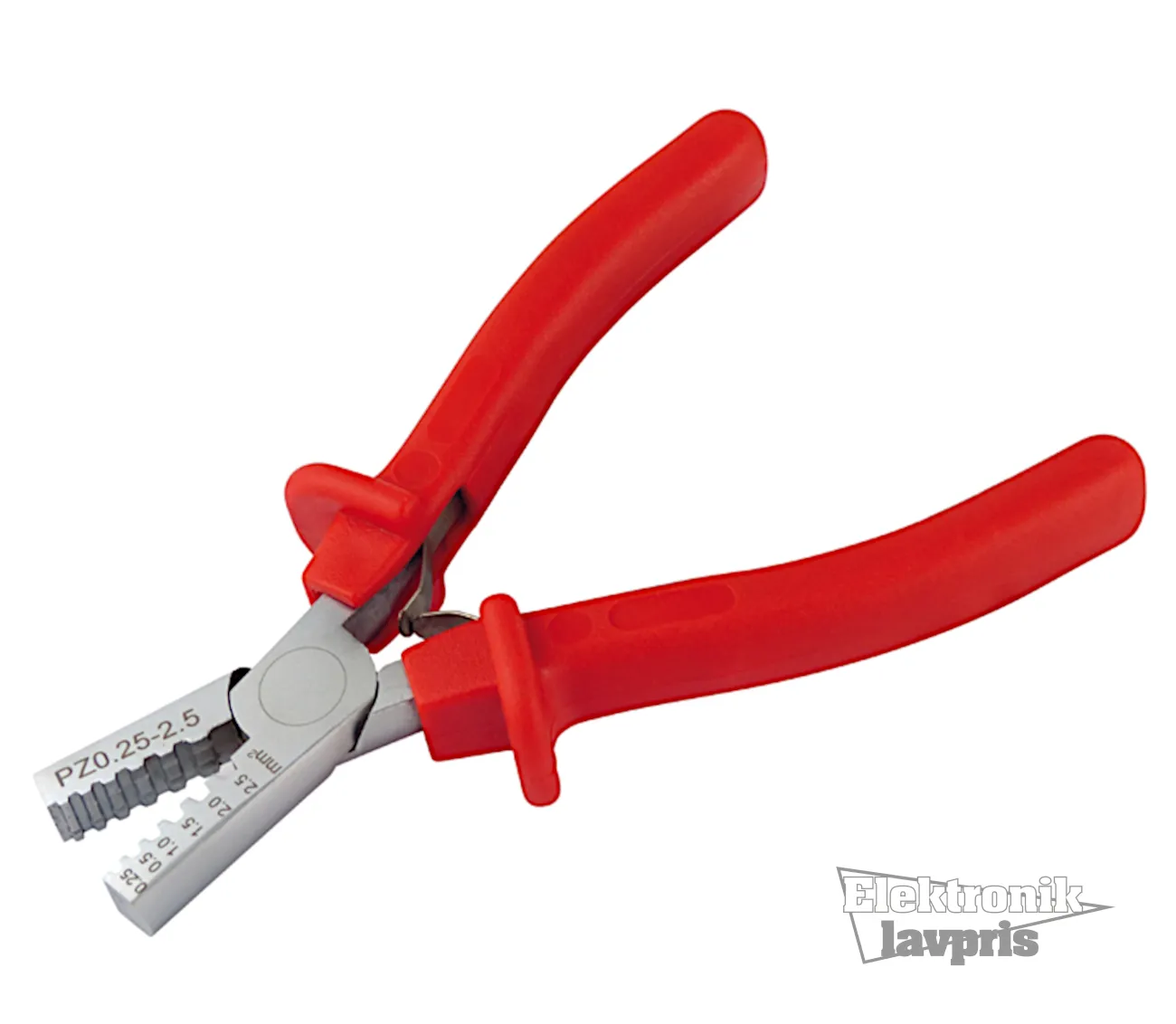 Crimp-tang til terminalrør 0,25 - 2,5 mm²