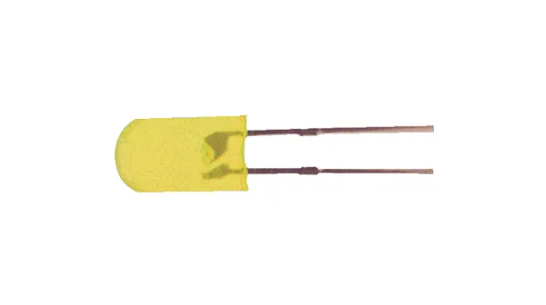 LED gul 50mcd 100° 2,4x4,9mm