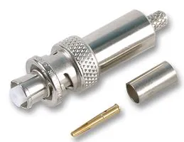 RADIALL SHV Coaxial, Straight Plug, Crimp, 50 ohm, RG58, RG141