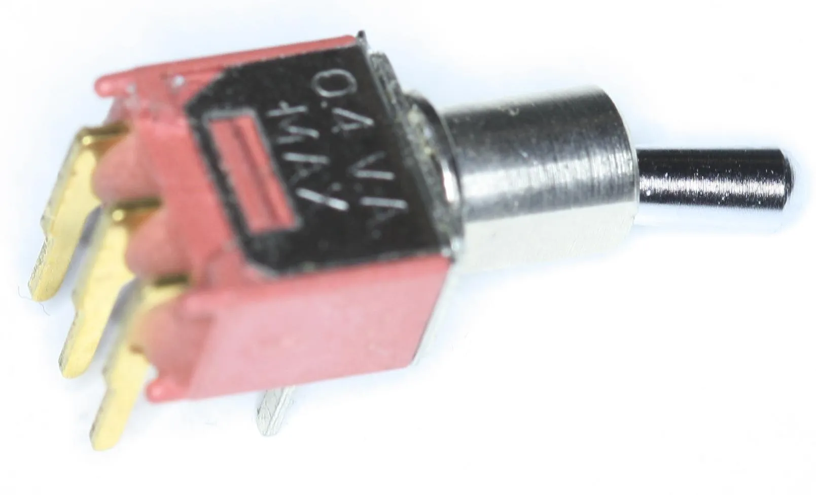 Toggle Switch 1-pol ON/ON 0,4VA for print