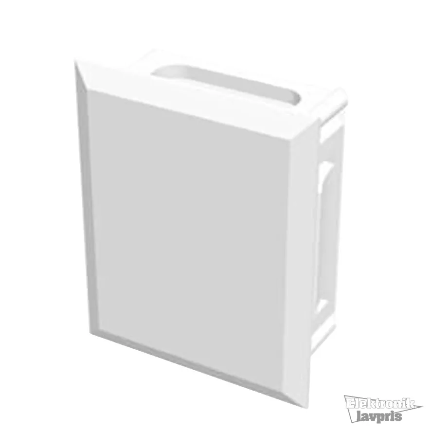 Blindprop RJ45. Keystone, hvid