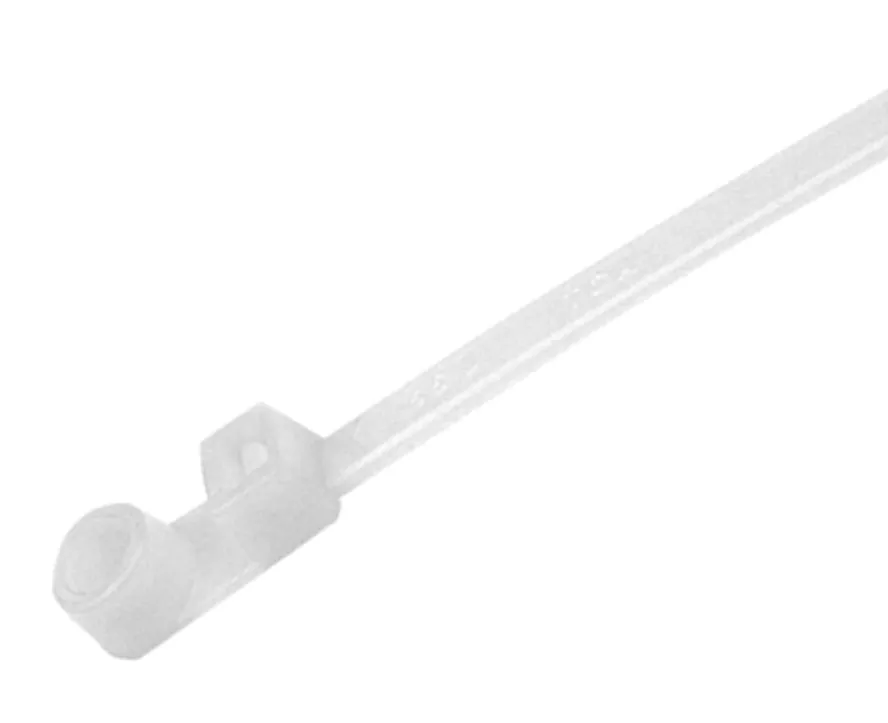 Fastgørelsesstrip Natur 395 mm. x 7.6 mm, 50 stk.