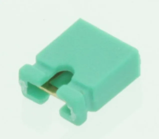 Jumper Open P= 2,54mm Green