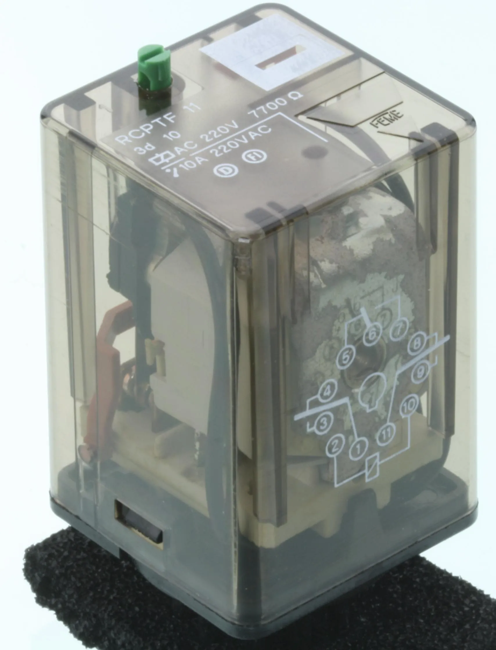 Ind. Relay 3PDT 10A 220VAC 7700R