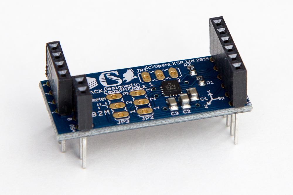 Microstack Accelerometer for Raspbeery