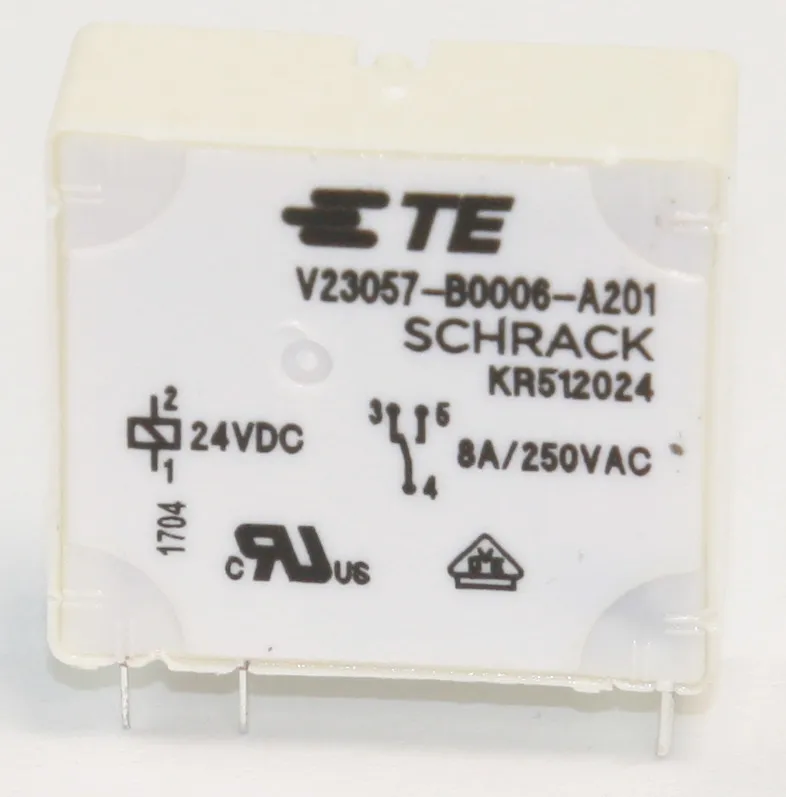 Print-effektrelæ 24 VDC 500 mW