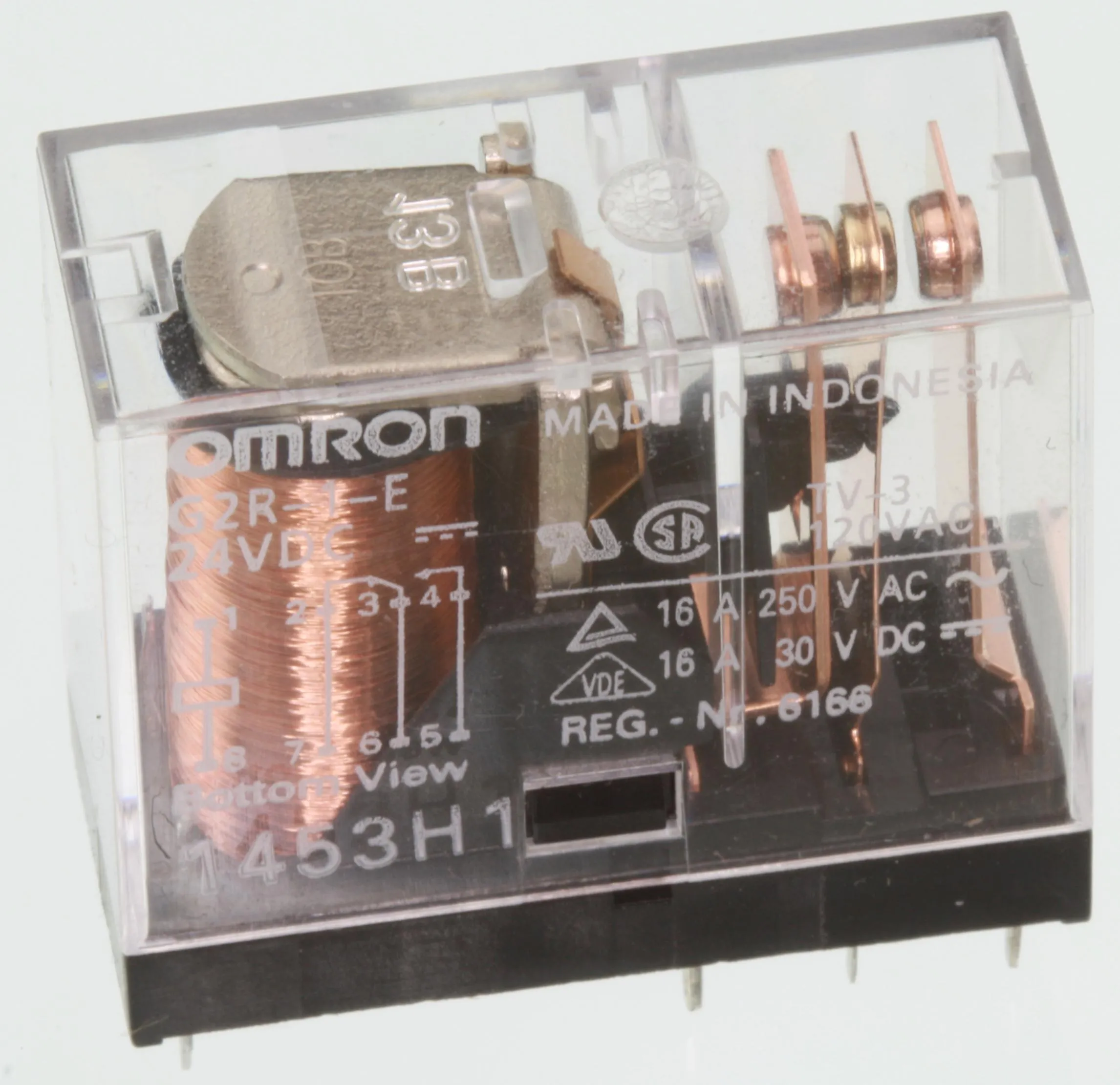 PrintRelæ 24VDC/530mW/1100R 1xskifte