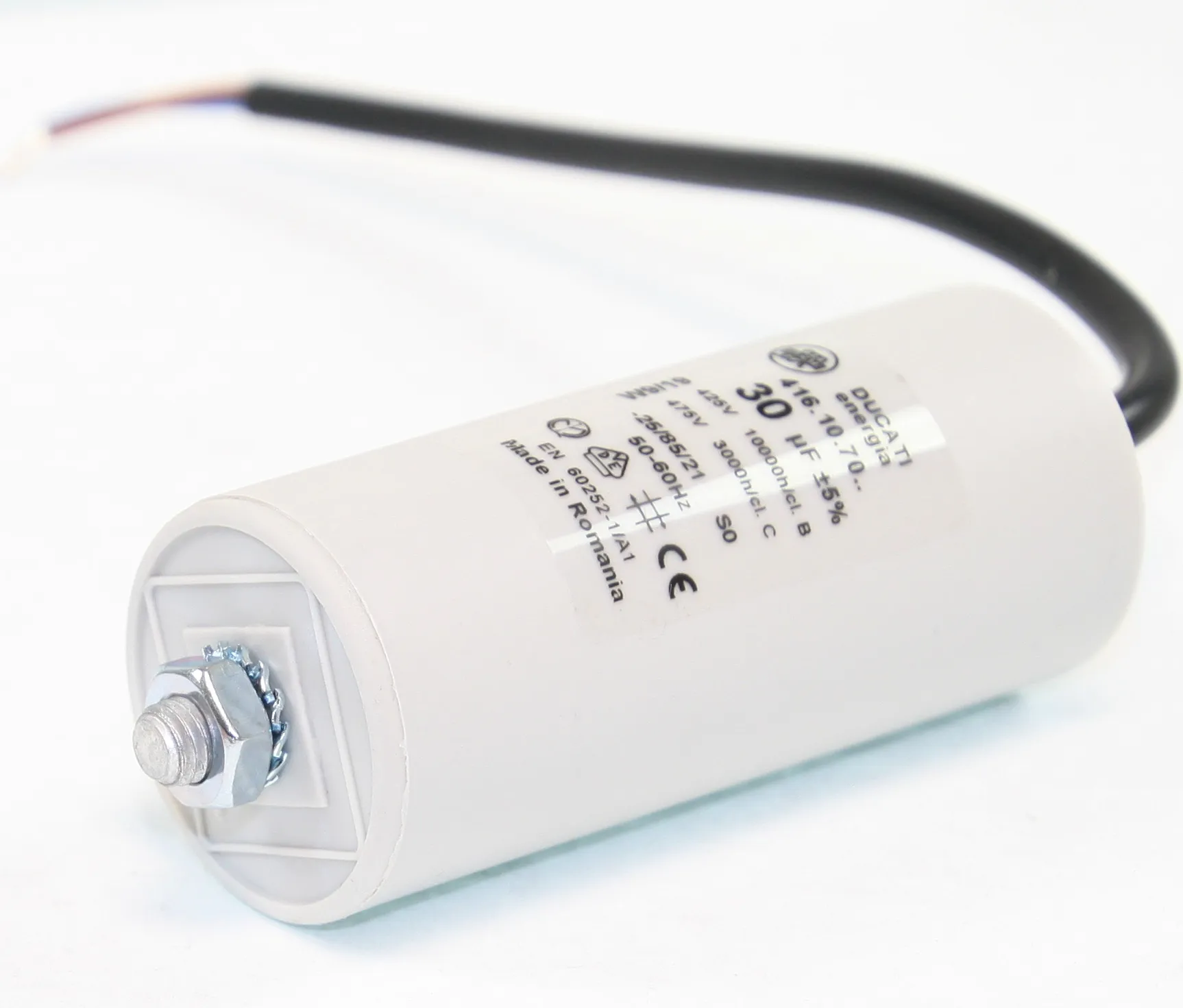 Motor capacitor 30 µF 475VAC