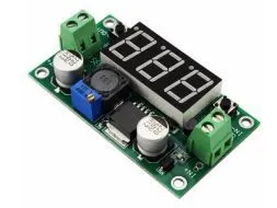 DC-DC step down konverter - 4-40Vdc > 1,25-37Vdc / 2A, print
