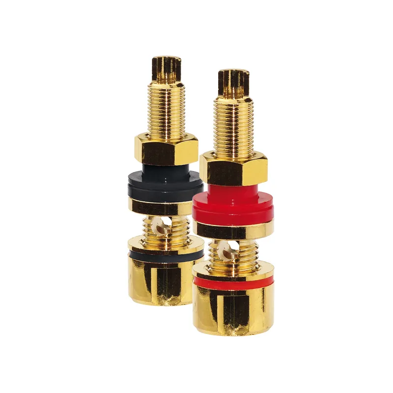 DYNAVOX bananbøsninger Pro Metal III 1 x rød + 1 x sort
