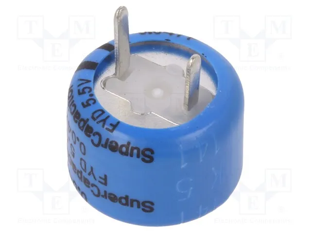 Gold Cap Capacitor 0,047F 5,5V P5,08 H