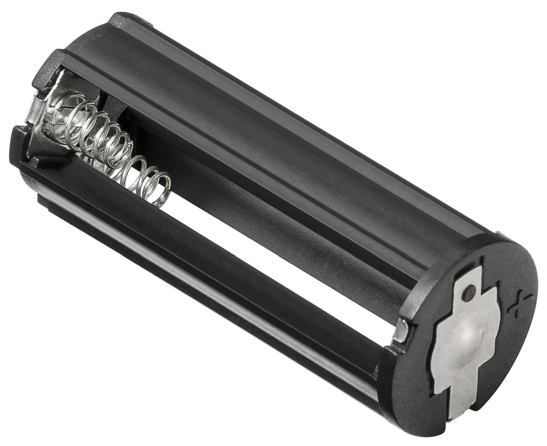 3x AAA (Micro) batteriholder Rund