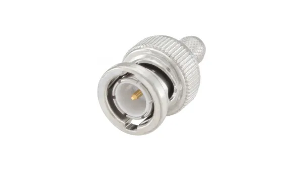 BNC han crimp for RG195/ 75 Ohm til ø3,9mm kabel