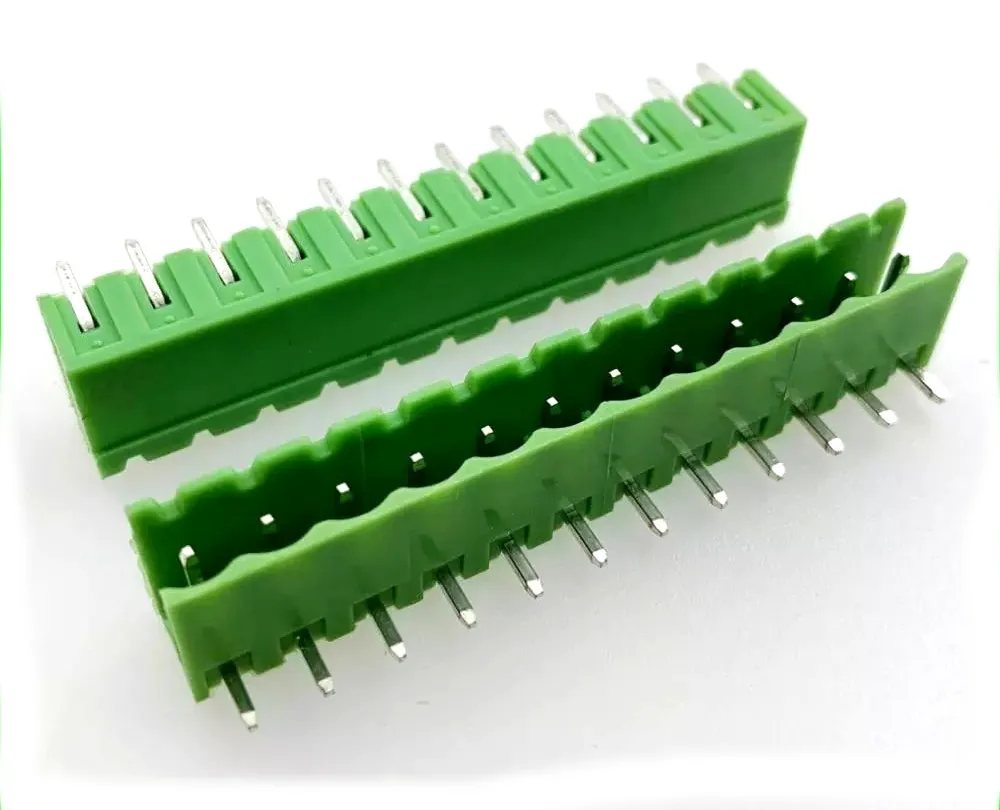 Box Header 5,0 Hor. 12-Pole Closed End