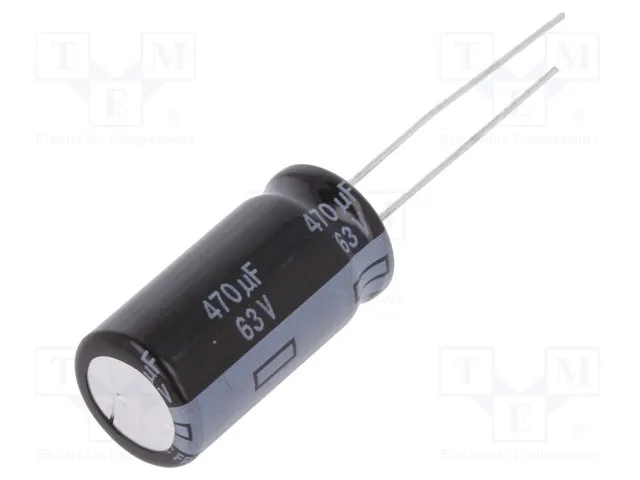 El-Capacitor 470µF/63V-P5 13x21