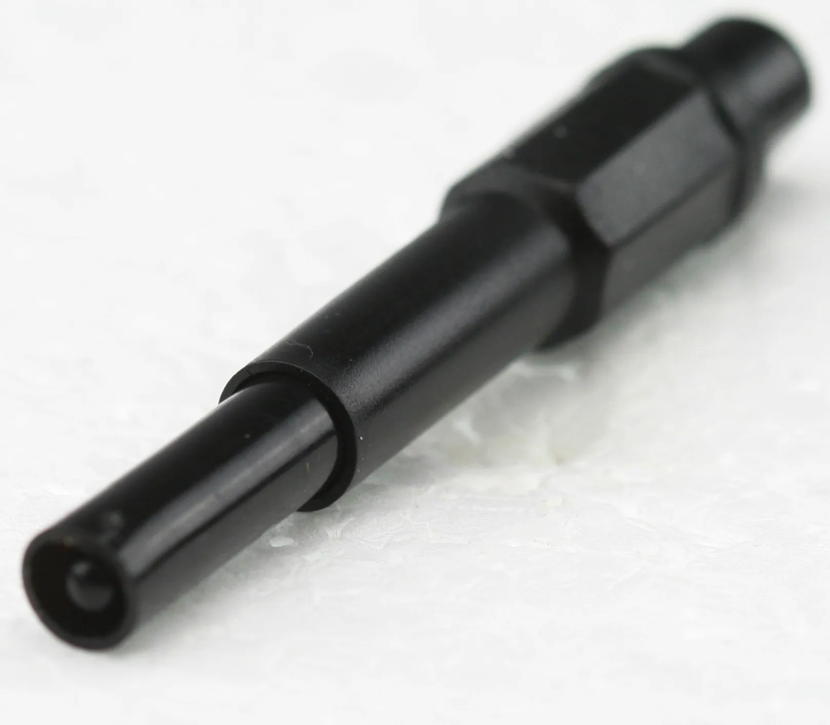 Sikkerhedsbanan stik 4mm SORT