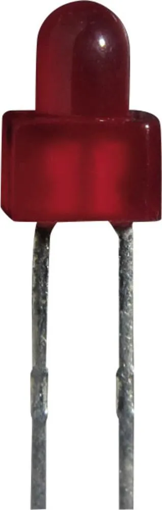 BLINKENDE LED 200mcd 1,5-2,5Hz. 60° 3mm RØD