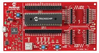 Development Board, Curiosity HPC, PIC16F18875, 8-Bit