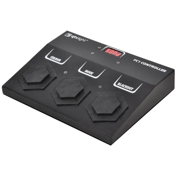 Foot Controller with LED-display