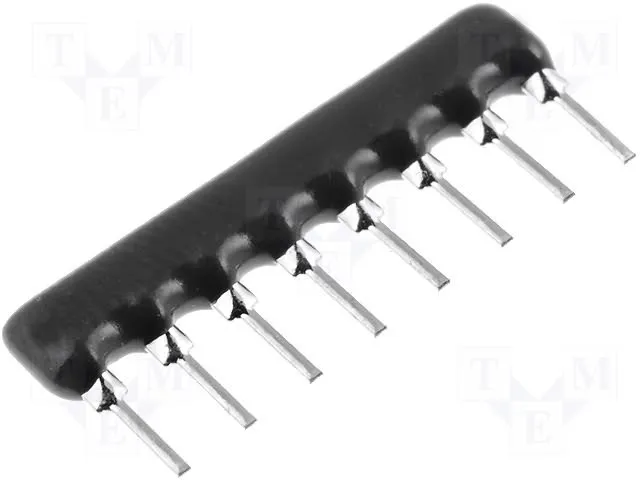 SIL-Resistor 7R/8P 39K