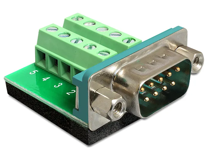 D-SUB HAN 9pol terminalblockadapter