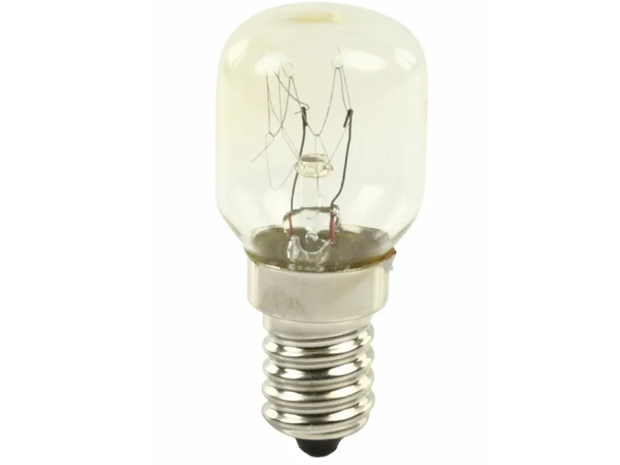 240V/15W E-12 lamp Ø=22x51mm.klar