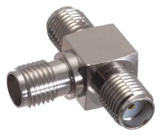 SMA Female (Jack) / Female (Jack) / Female (Jack) T Adapter