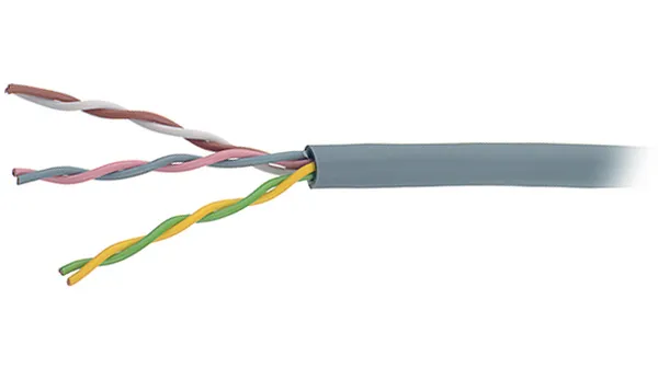 Multileder Uskærmet 3x2x0,25mm² Grå