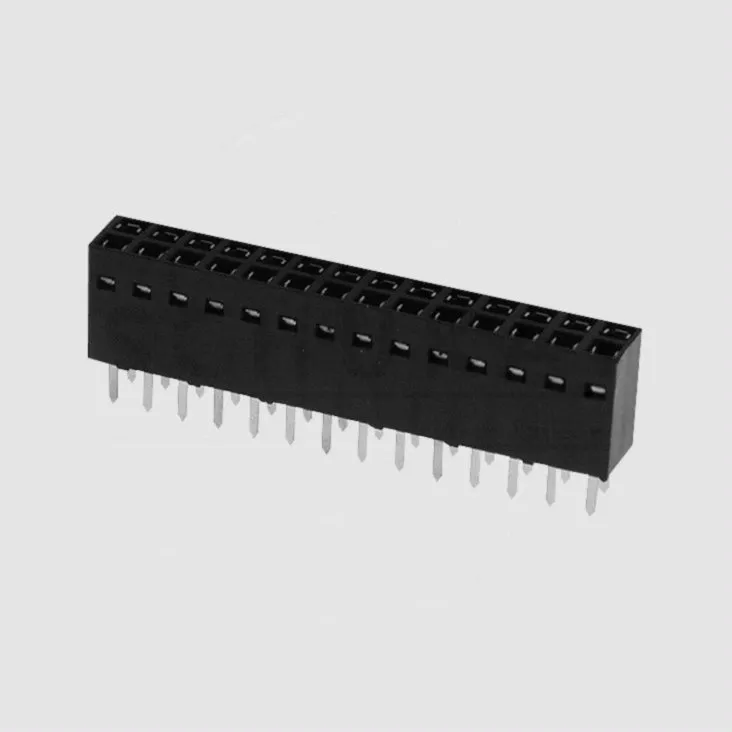 Female Header 2R Straight 2x3-Pole Sn