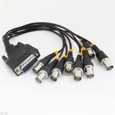 15pin Dsub -8 x BNC Video kabel