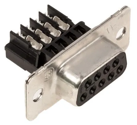 D-Sub Socket 9-Pole Hun IDC 1-745491-7